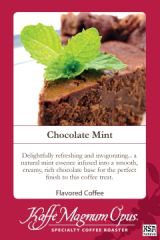 Chocolate Mint Flavored Coffee